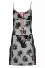 Zmysłowa Koszulka Damska Karonin Dubarry Black Czarny Collection LivCo Corsetti Fashion rozmiar - L/XL